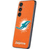 NFL Miami Dolphins Distressed- Orange Galaxy S25 Skin